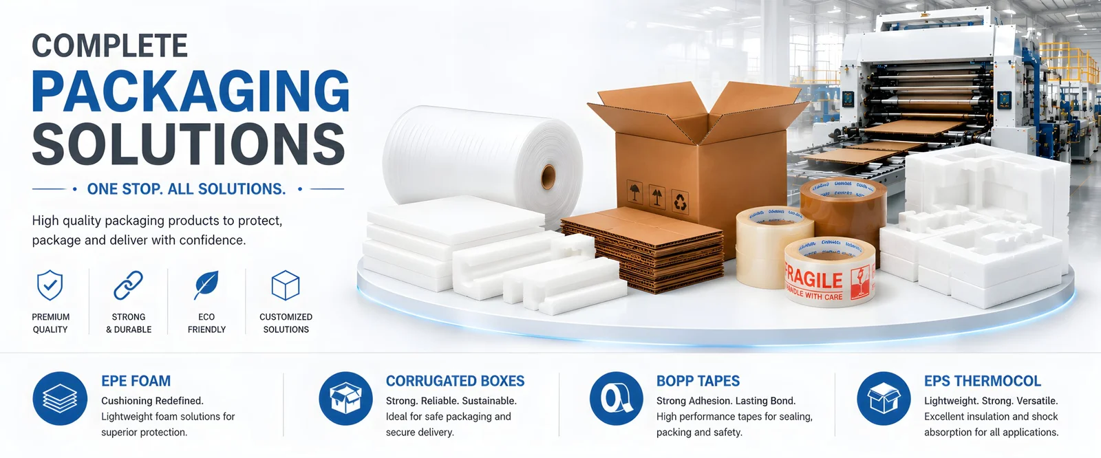 EPE and EPS Packaging